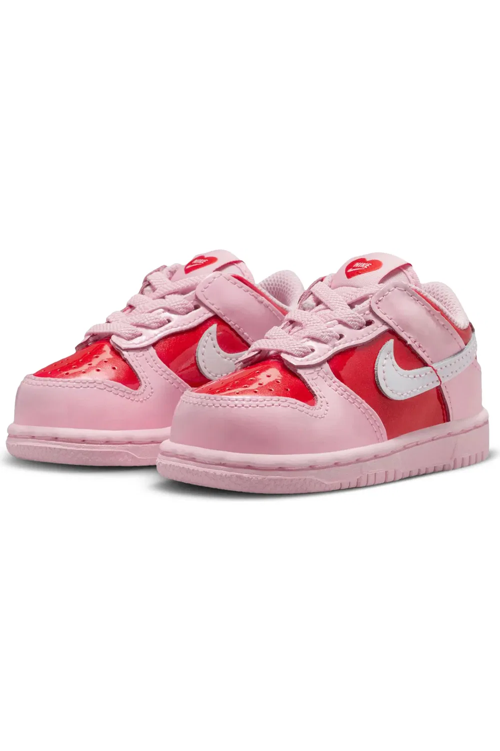 Кроссовки детские баскетбольные Dunk Low Nike, Pink Foam/White
