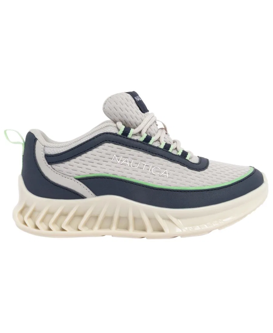 Кроссовки на шнуровке с дышащим верхом Nautica, Navy/White — фото 2