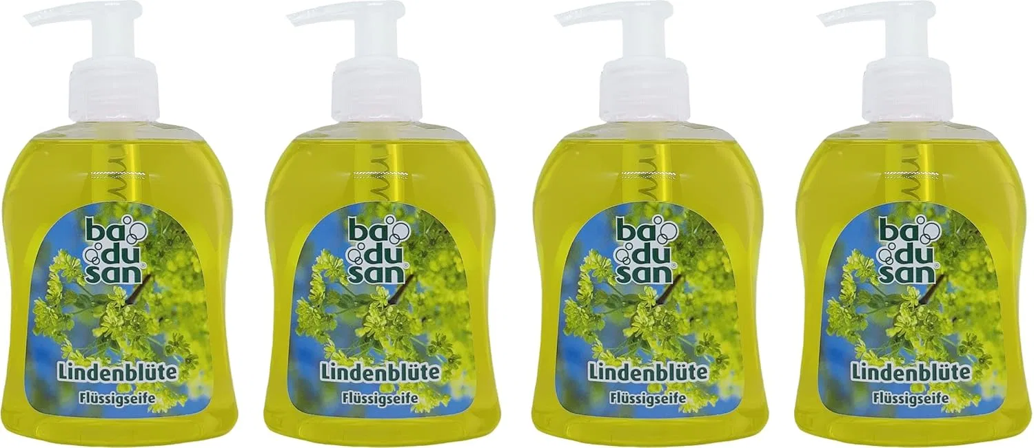 Жидкое мыло Linden Blossom, Badusan, 4 x 300 мл Generisch