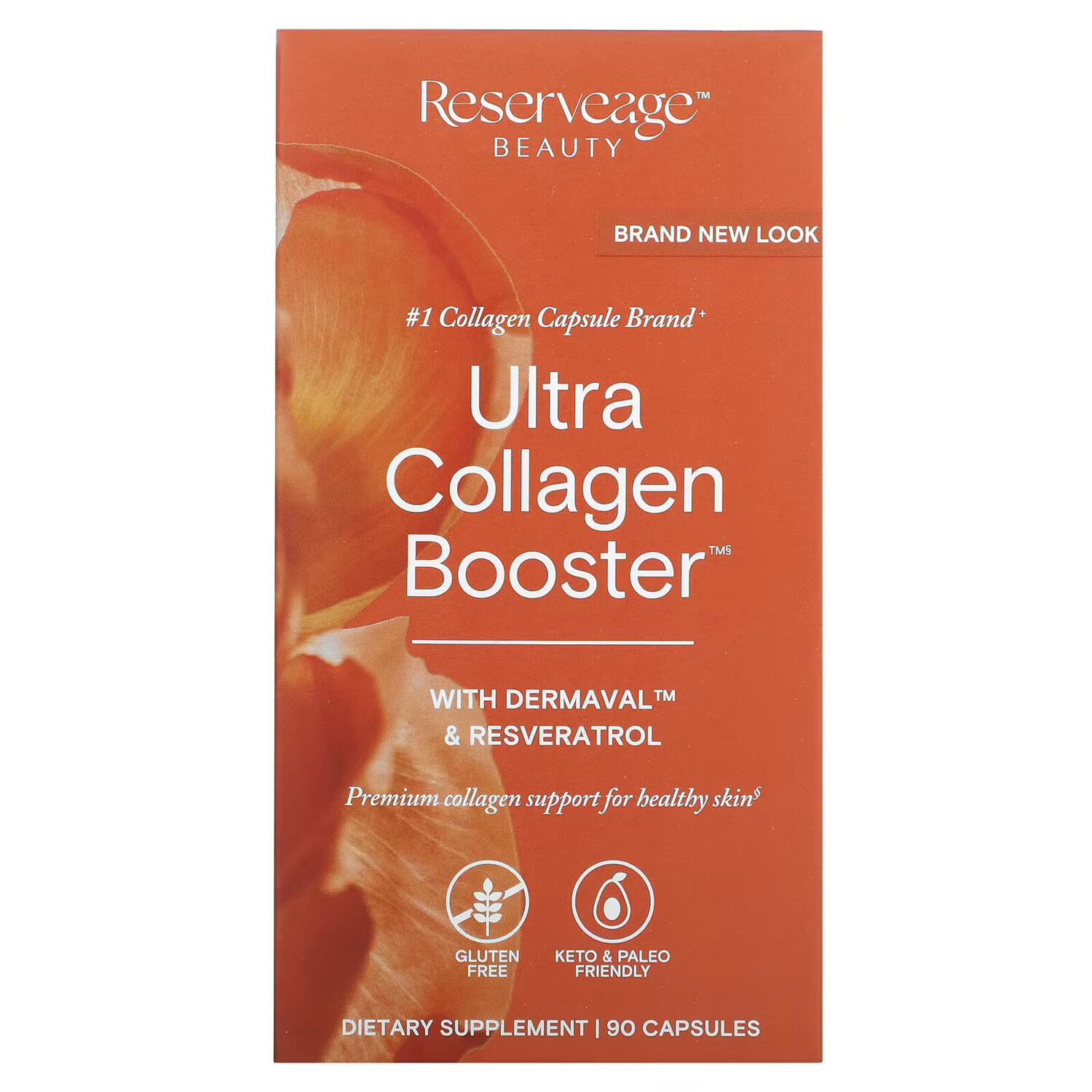 

ReserveAge Nutrition, Ultra Collagen Booster, 90 капсул