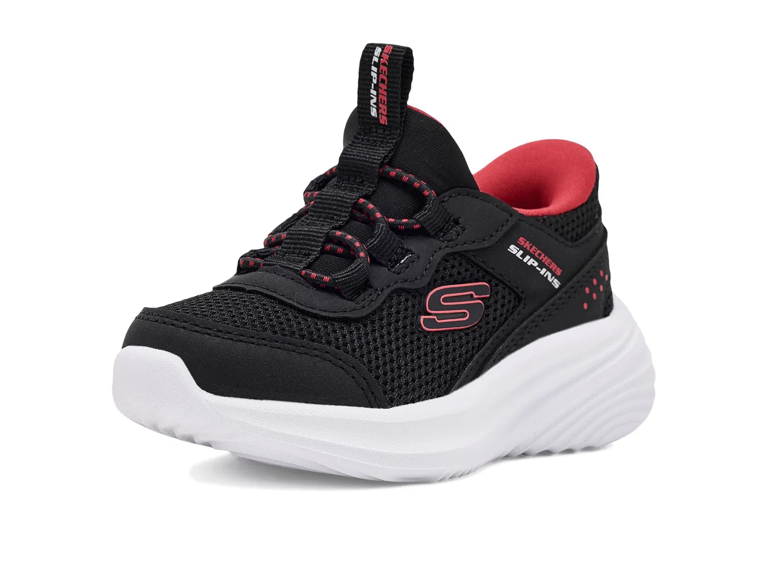 Кроссовки Hands-Free Slip-Ins-Bounder Pro 404208N (для малышей) Skechers Kids, Black