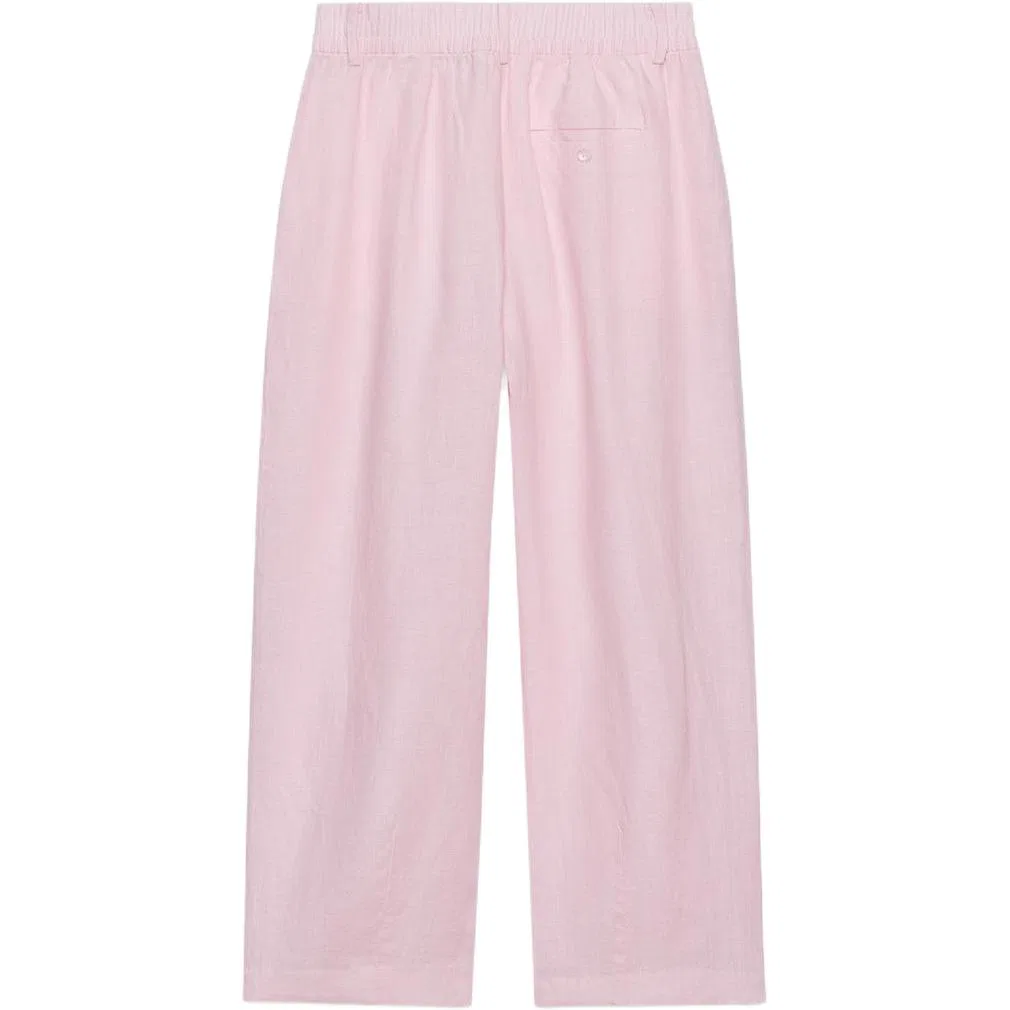 Женские брюки свободного кроя Pink ZARA, Pink — фото 3