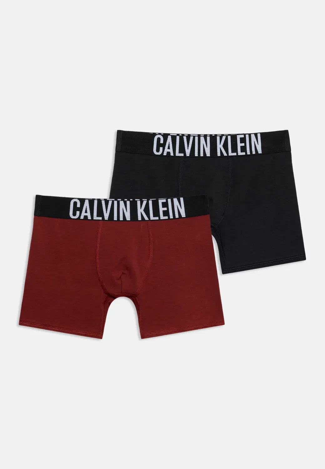 2 шт. - боксерские трусы Calvin Klein Underwear, Fired Brick/Black