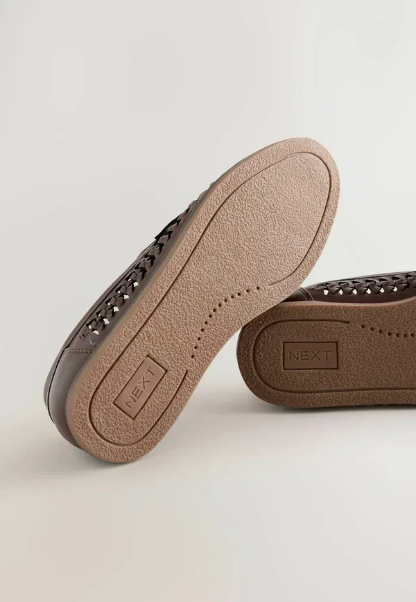 Мокасины с круглым носом Moccasins Next Tan brown, светло-коричневый — фото 2