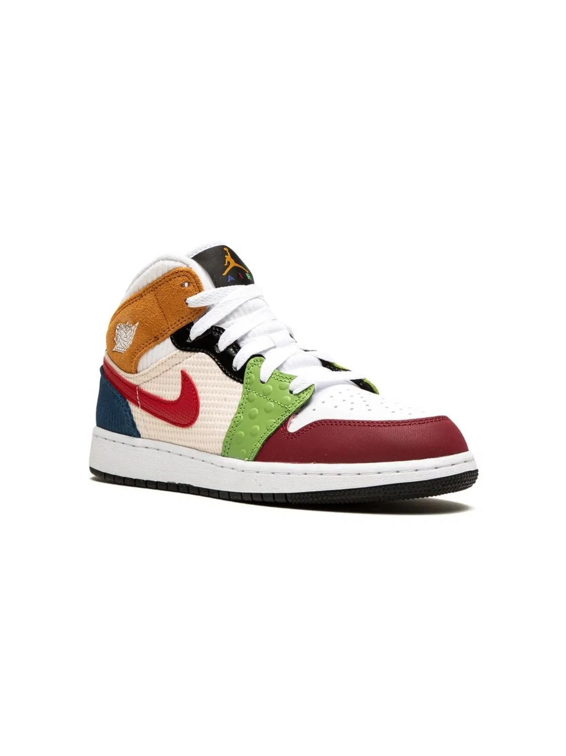 Кроссовки Air Jordan 1 Mid SE - Messy Room, белый