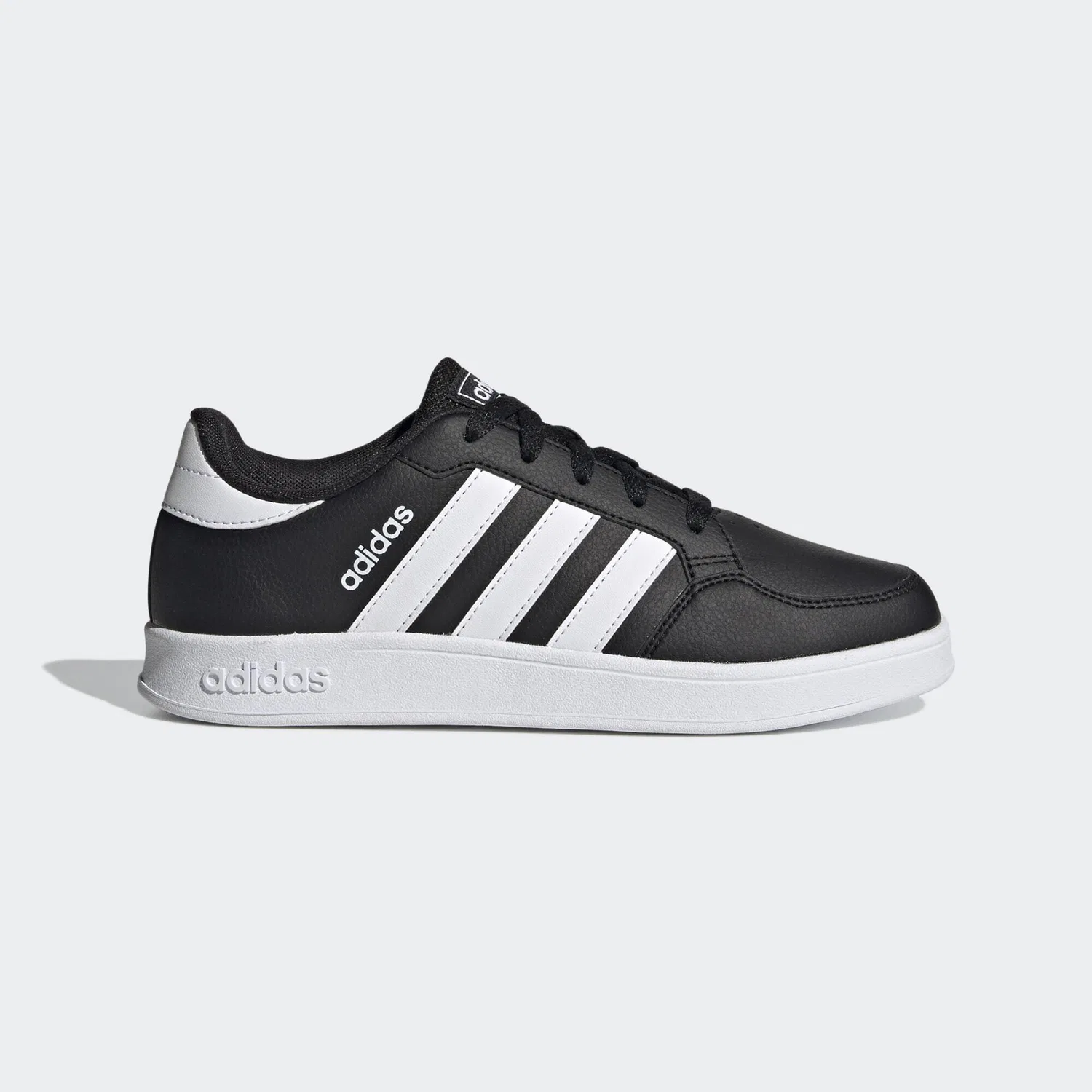 Детские кроссовки Breaknet Adidas, Schwarz Weiss Schwarz — фото 2