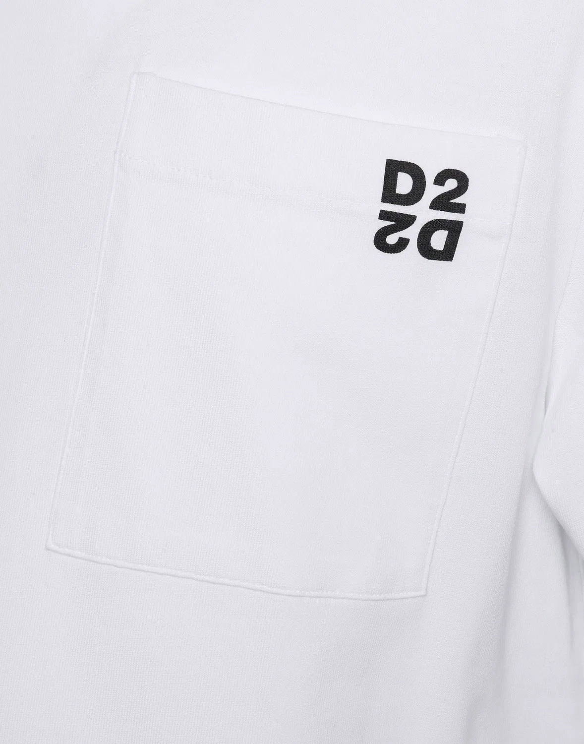 Мужская футболка с коротким рукавом Dsquared2, белый — фото 4