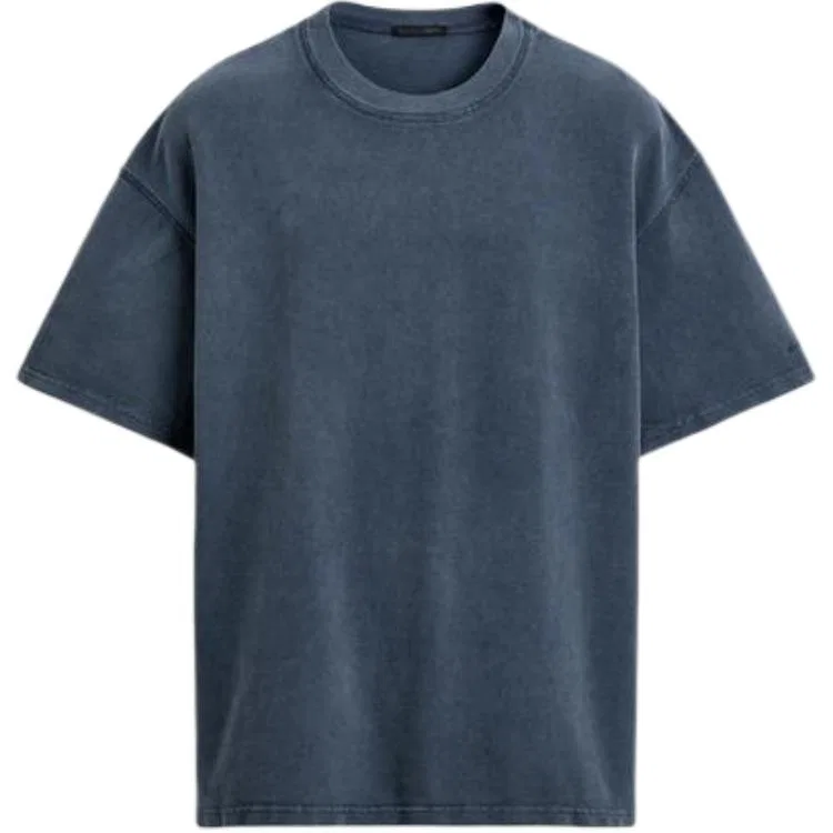 Мужская майка без рукавов с круглым вырезом, прямой крой, ZARA, Blue