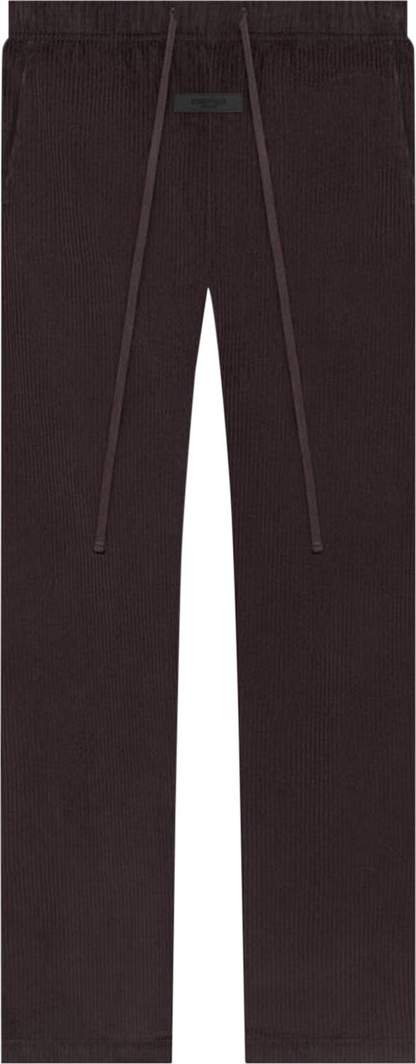 

Брюки Fear of God Essentials Relaxed Corduroy Pants 'Plum', коричневый