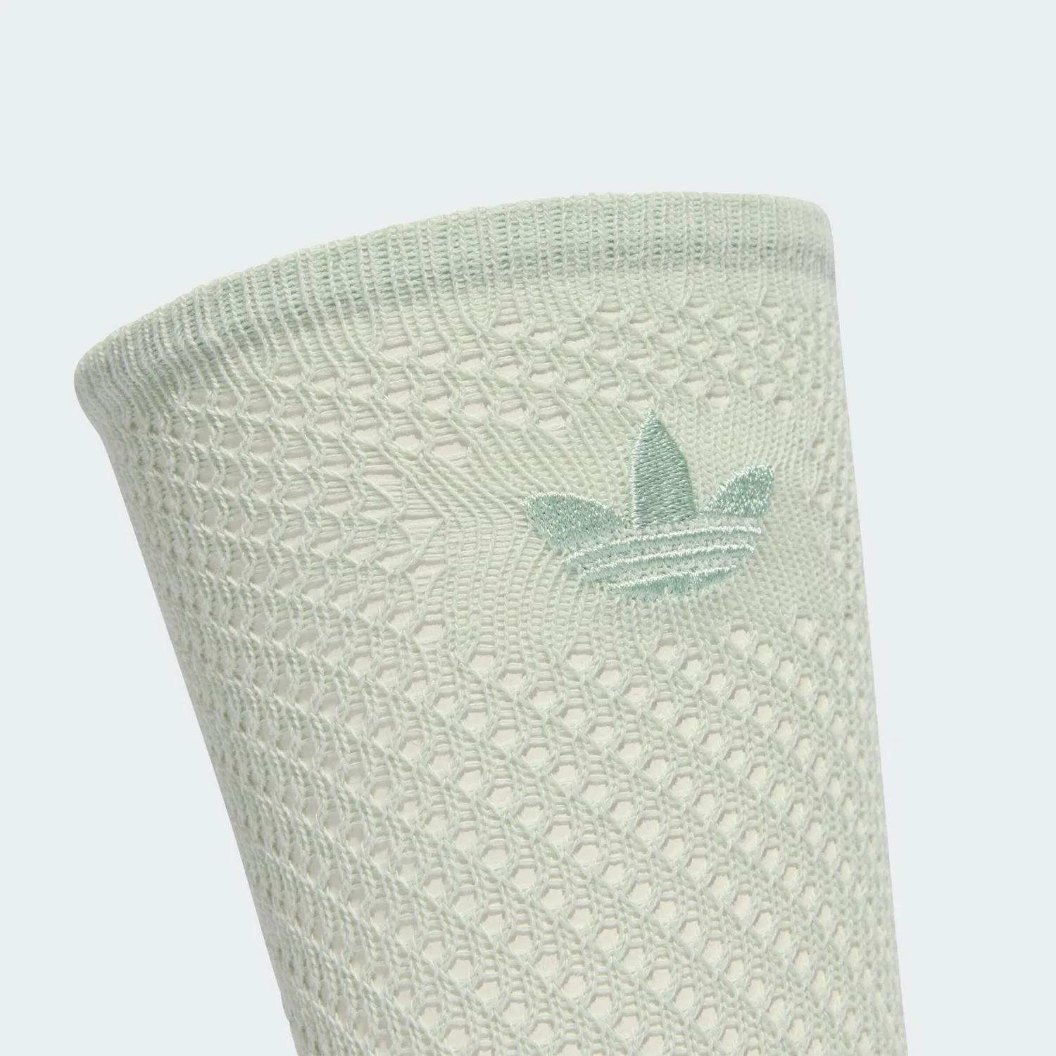 Носки Adidas Originals пастельно-зеленого и светло-розового цвета — фото 3