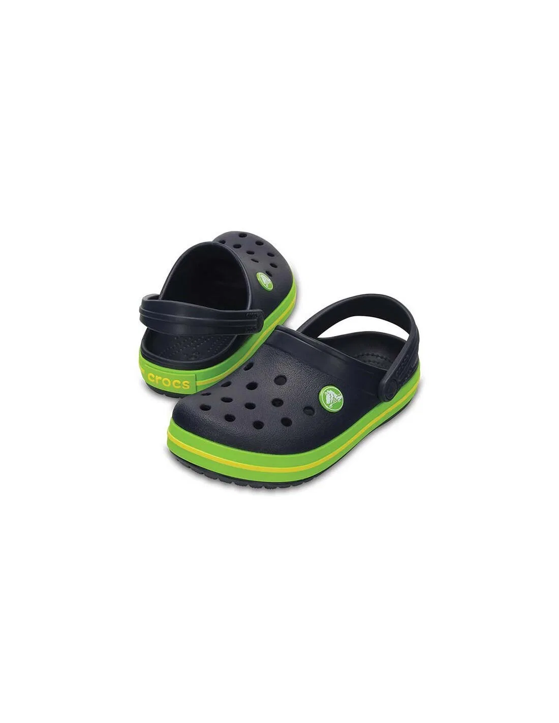Детские клоги Crocband K Clog Crocs, цвета Blue — фото 3
