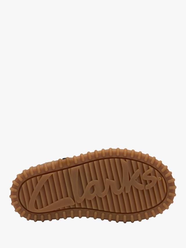 Туфли Clarks Kids' Cove Beam T, кожаные, темно-синие — фото 3
