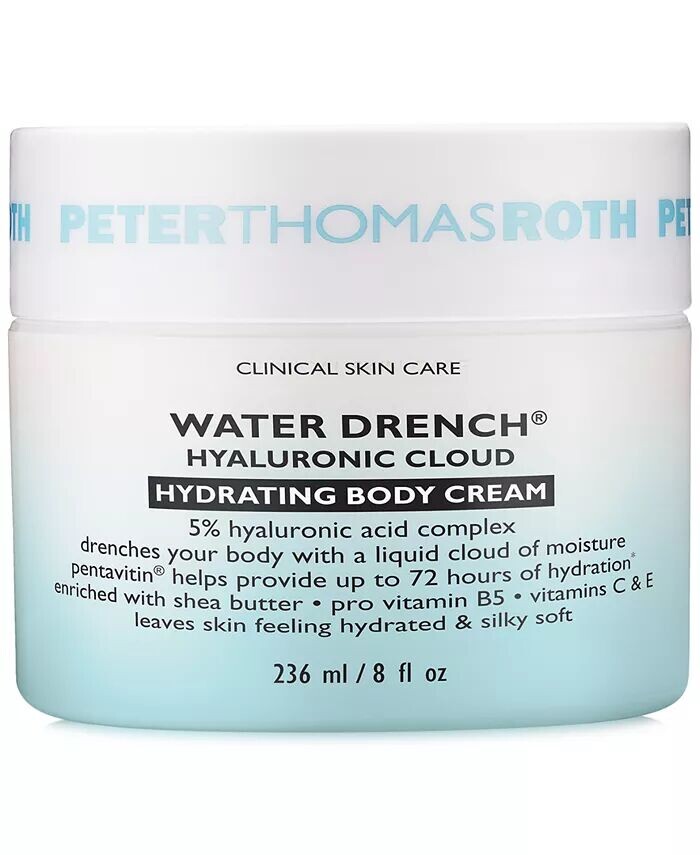 

Увлажняющий крем для тела Water Drench Hyaluronic Cloud, 8 унций Peter Thomas Roth