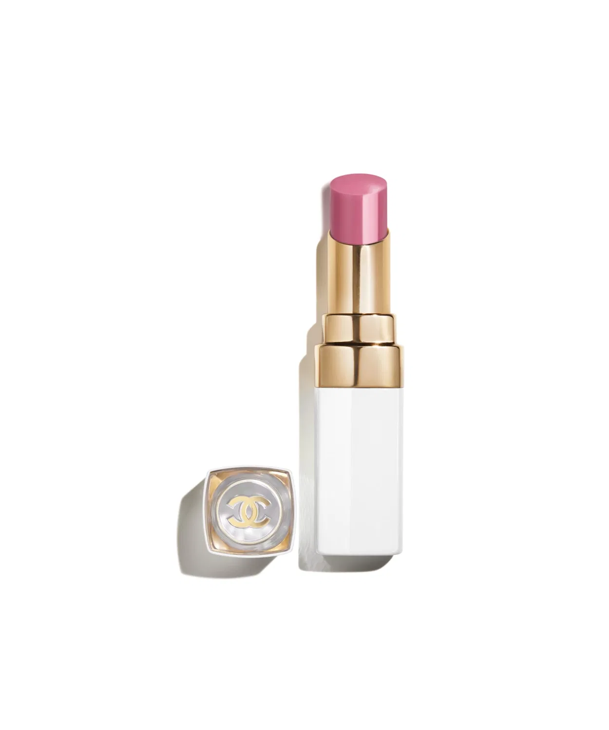 Женский бальзам для губ с блеском, модель Rouge Coco Baume CHANEL, Blushing Pink