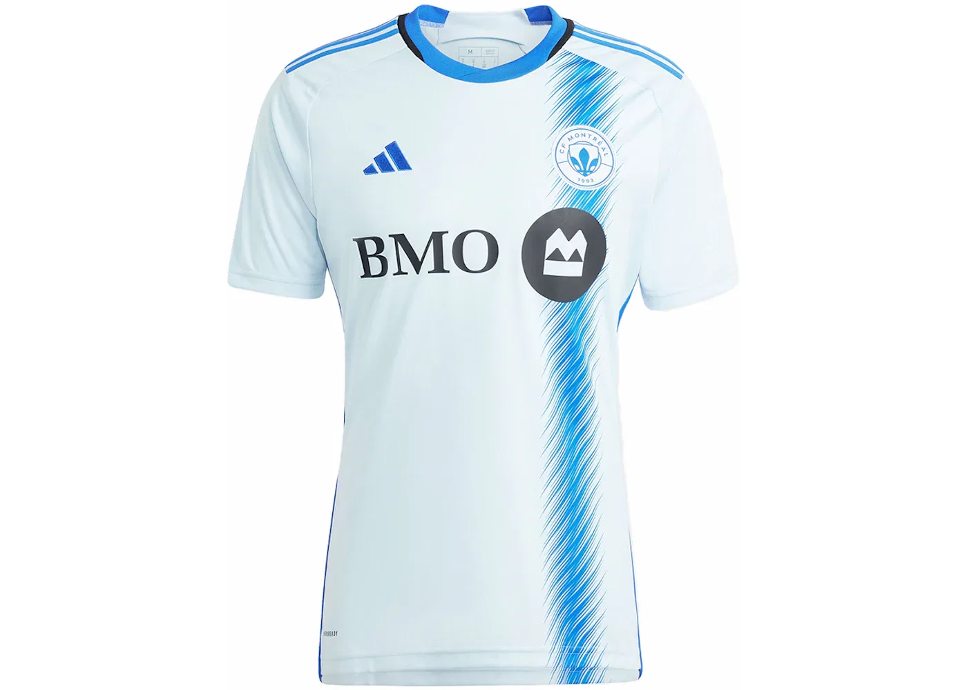 Мужская футбольная джерси CF Montreal 24/25 Jersey Adidas, Ice Blue/Blue