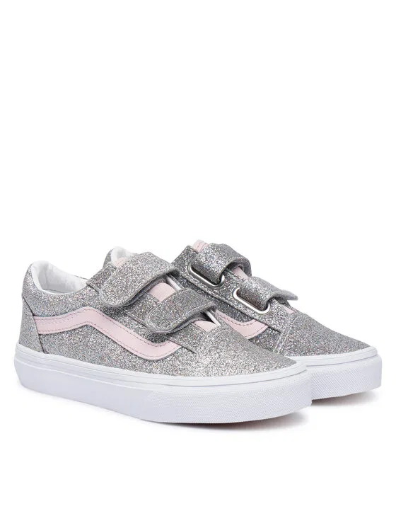 Кеды Vans, серебро — фото 2
