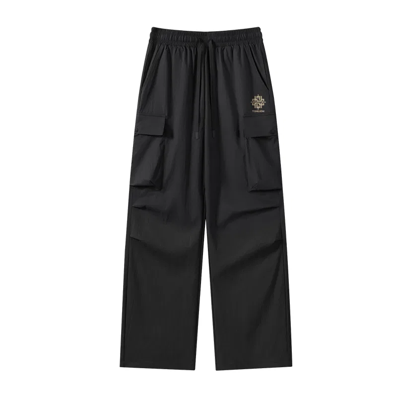 Детские штаны-карго с большими карманами модель Paratrooper Trousers Tonlion, Цвет Olive Green — фото 3
