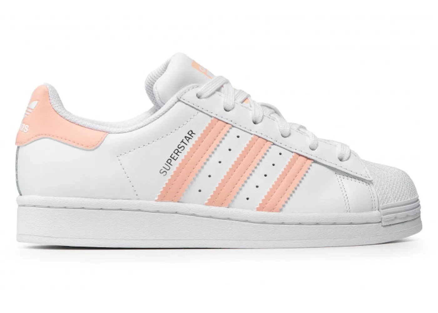Детские кроссовки Lifestyle Adidas Superstar, Cloud White Haze Coral