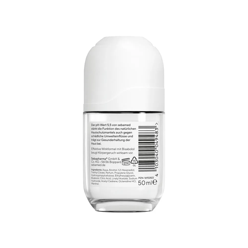 Дезодорант роликовый SEBAMED Fresh, 50 мл — фото 3