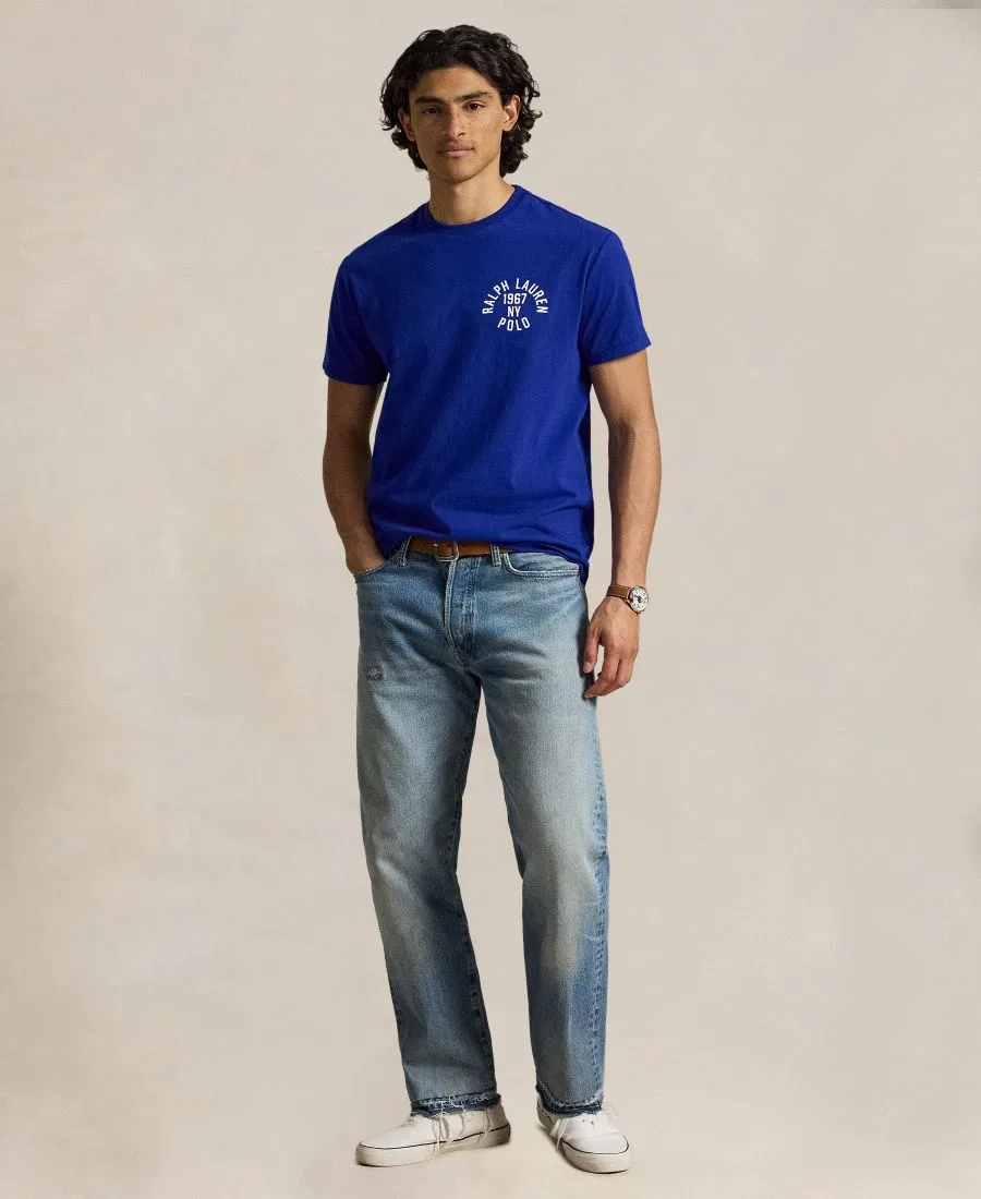 Мужская футболка с принтом Polo Ralph Lauren, Heritage Royal — фото 2