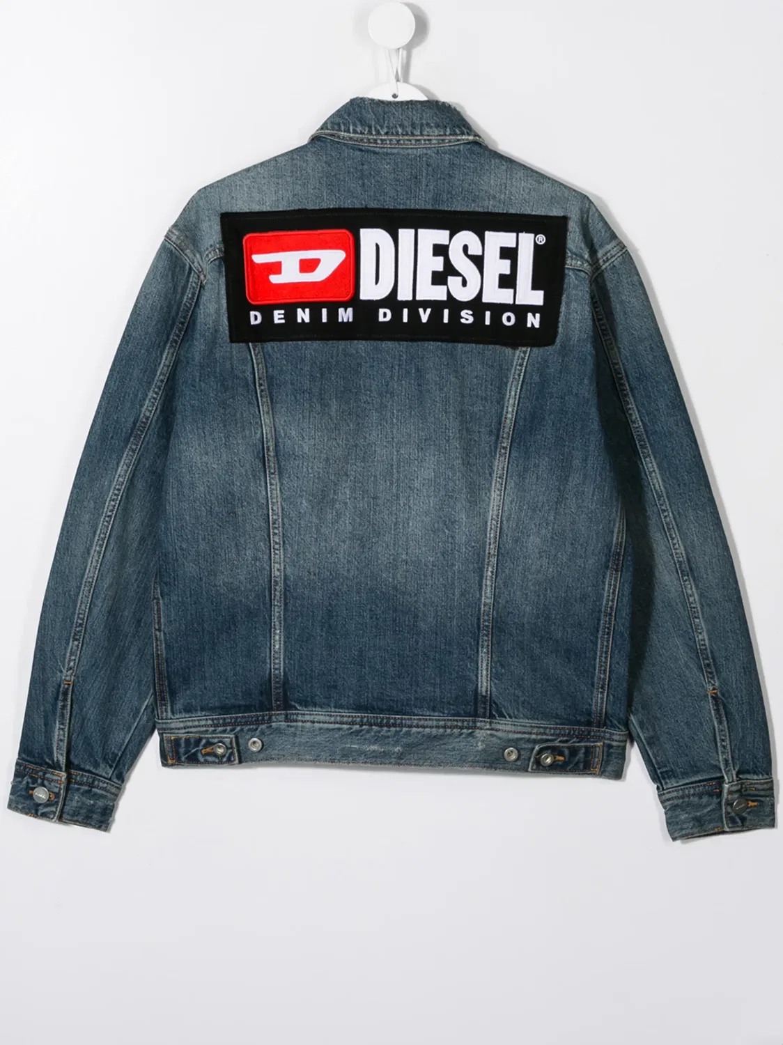 Diesel Джинсовая куртка синего цвета — фото 2