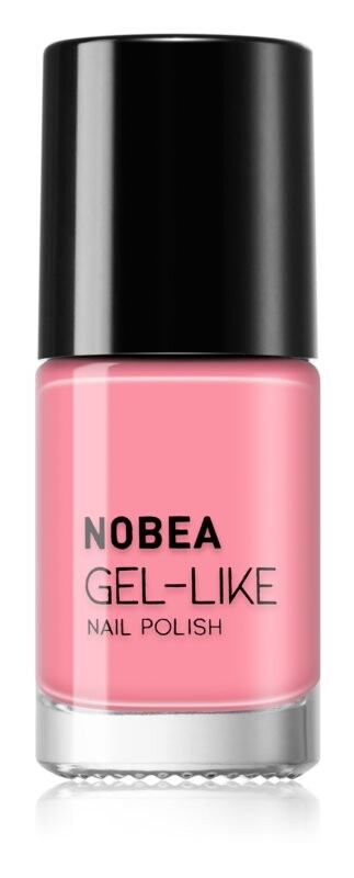 

Лак для ногтей с гелевым эффектом NOBEA Day-to-Day, оттенок Pink rosé #N02 6 мл