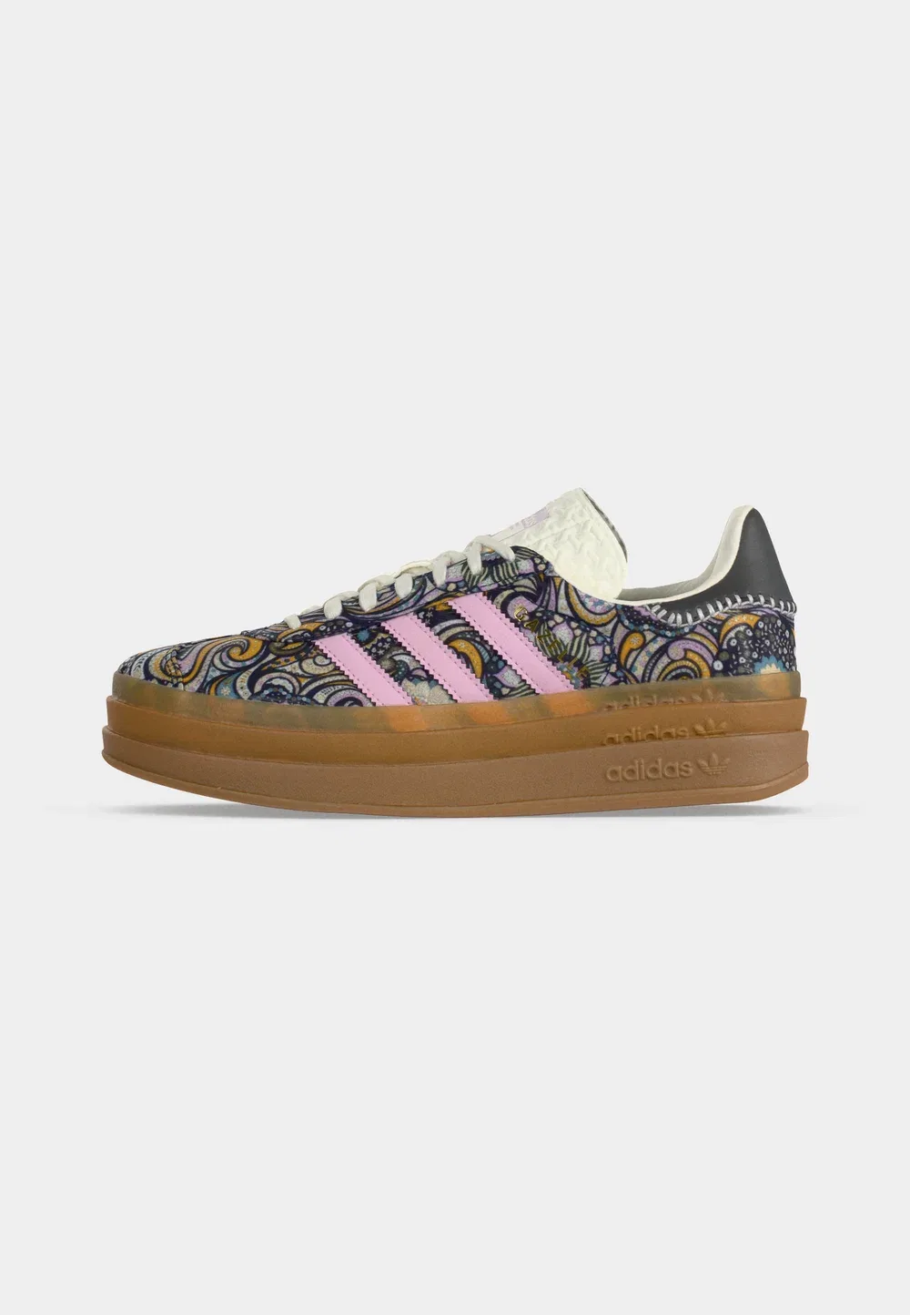 Gazelle bold - кроссовки Adidas Originals, Utility Black/Orchid Fusion — фото 2