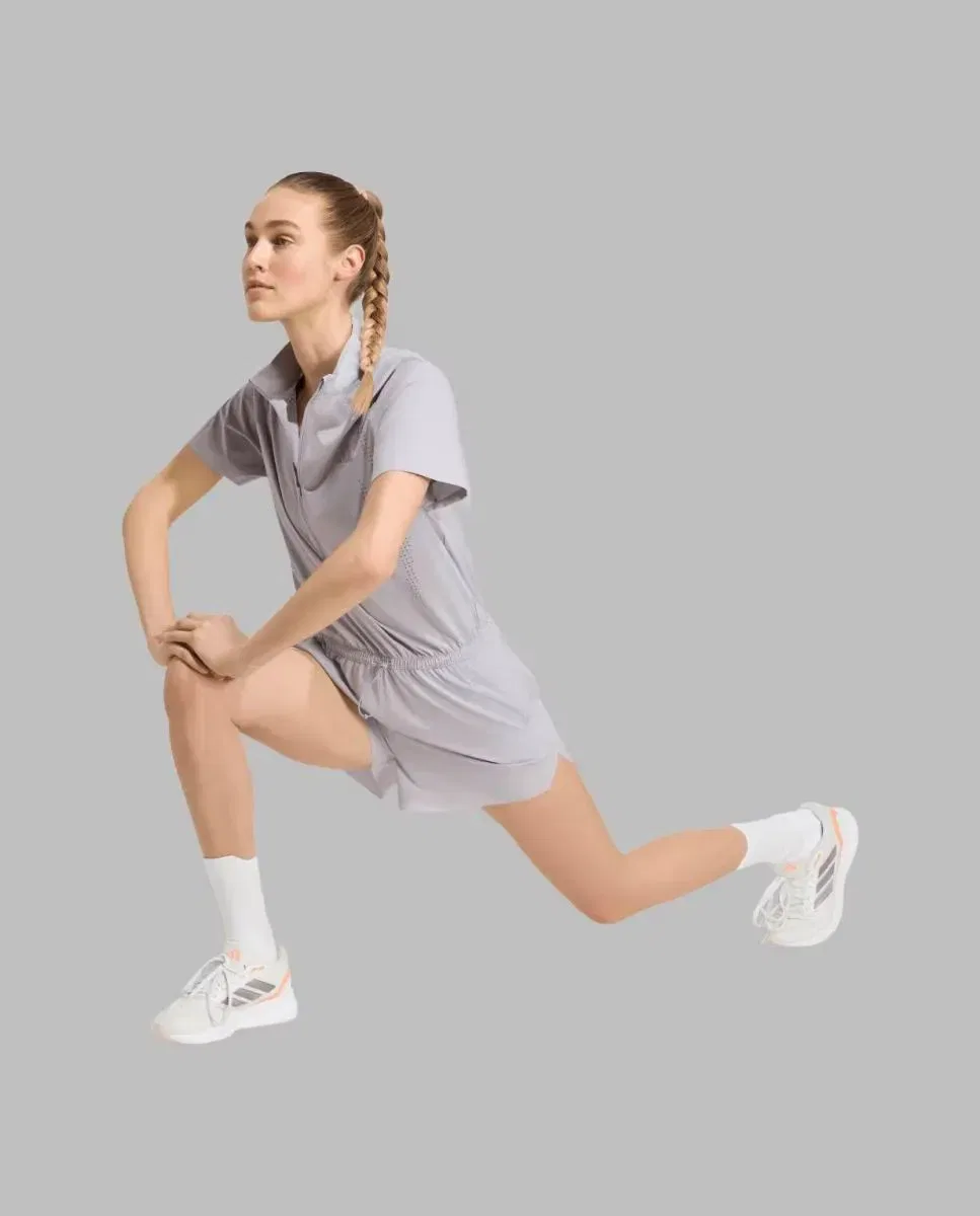 Женский комбинезон из полиэстера с эластаном Adi365 Climacool adidas, Gris — фото 3