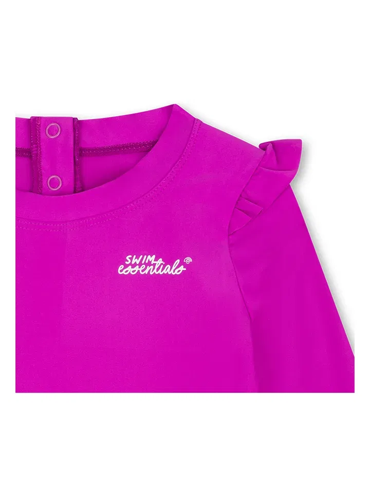 Пляжная рубашка с принтом Swim Essentials, фиолетовый — фото 3