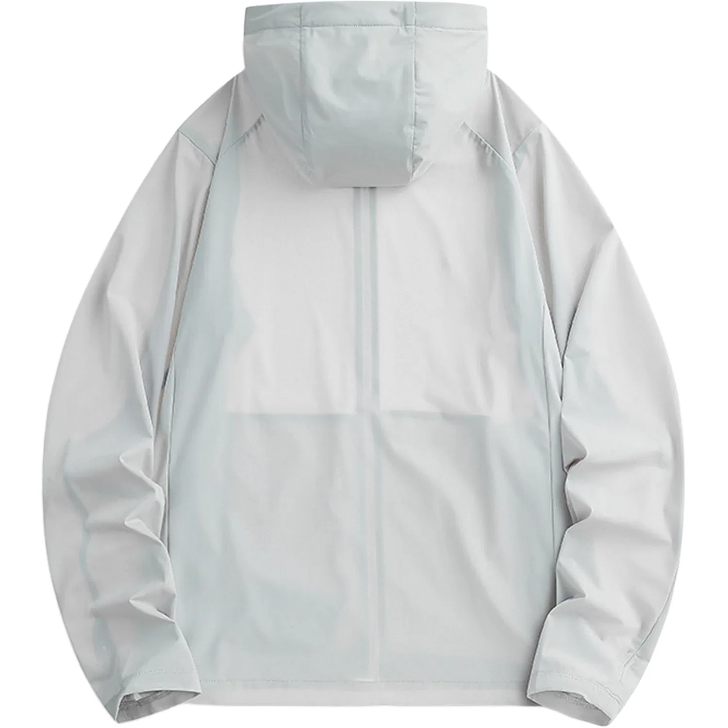 Детская ветровка с капюшоном из футера Jeep Ice Peak Sun Protection Collection, Light Gray — фото 4