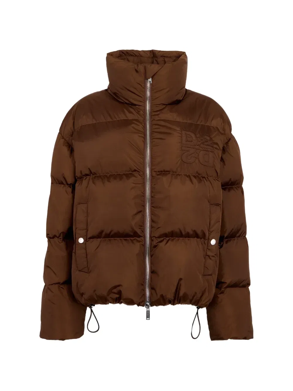 Пуховик D2 Upside Down Dsquared2, коричневый