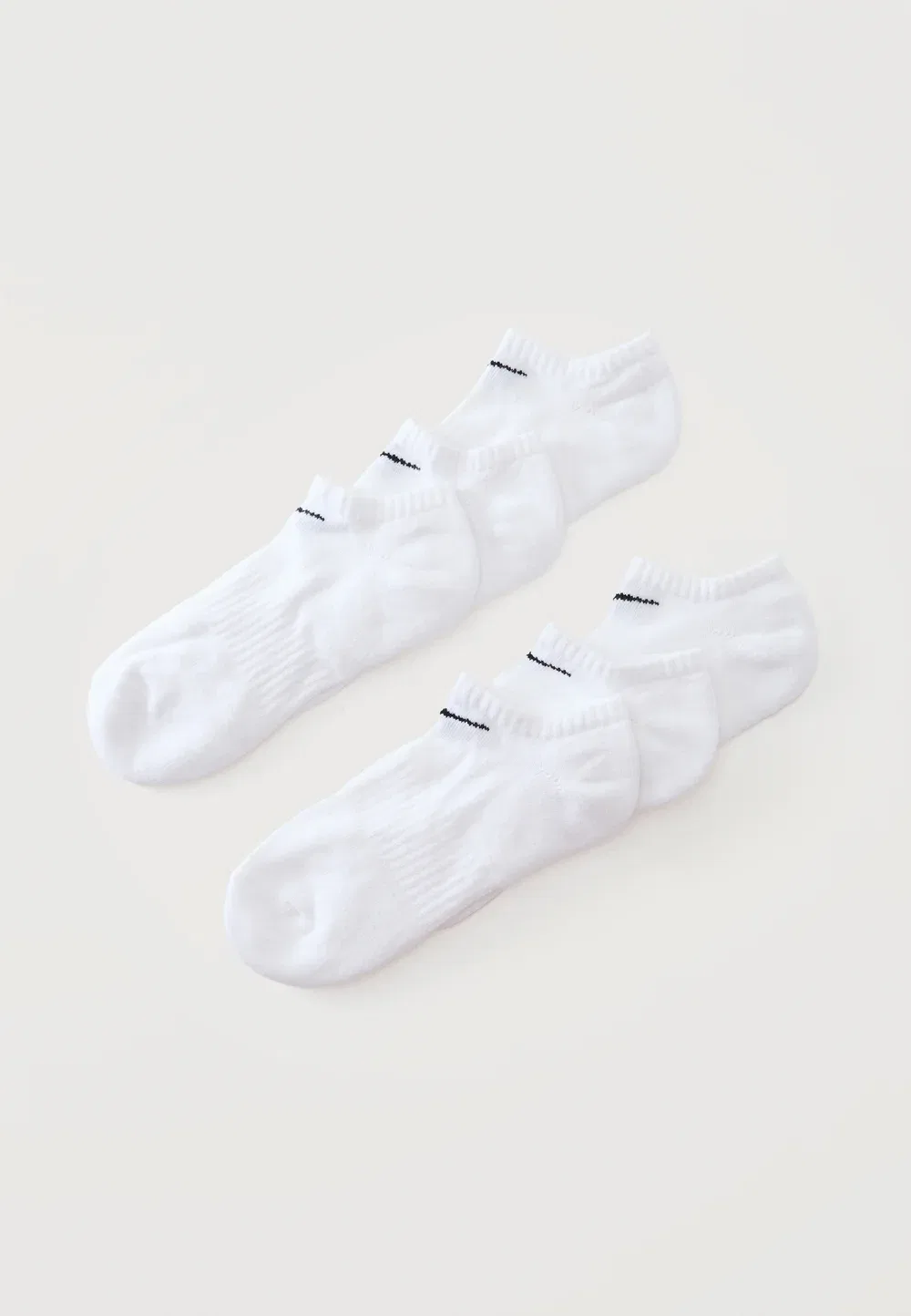 Повседневные мягкие спортивные носки унисекс, 6 пар Nike Performance, White/Black