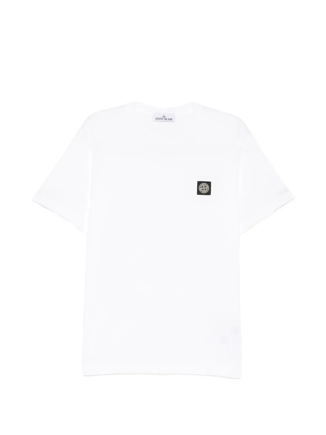 Футболка с логотипом в виде компаса Stone Island, белый