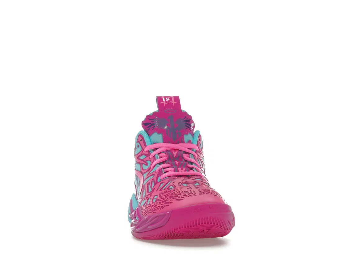 Детские кроссовки с принтом LaMelo Ball MB.04 Puma, Deep Orchid/Poison Pink — фото 2