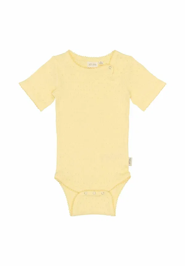 Боди из хлопка Body Petit Piao, Mellow Yellow, желтый