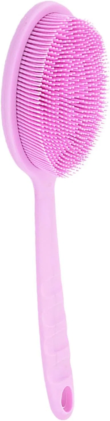 Generisch Щетка для тела с мягкой щетиной, Pink