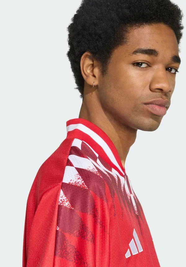 Толстовка Adidas Performance, ярко-алый — фото 3