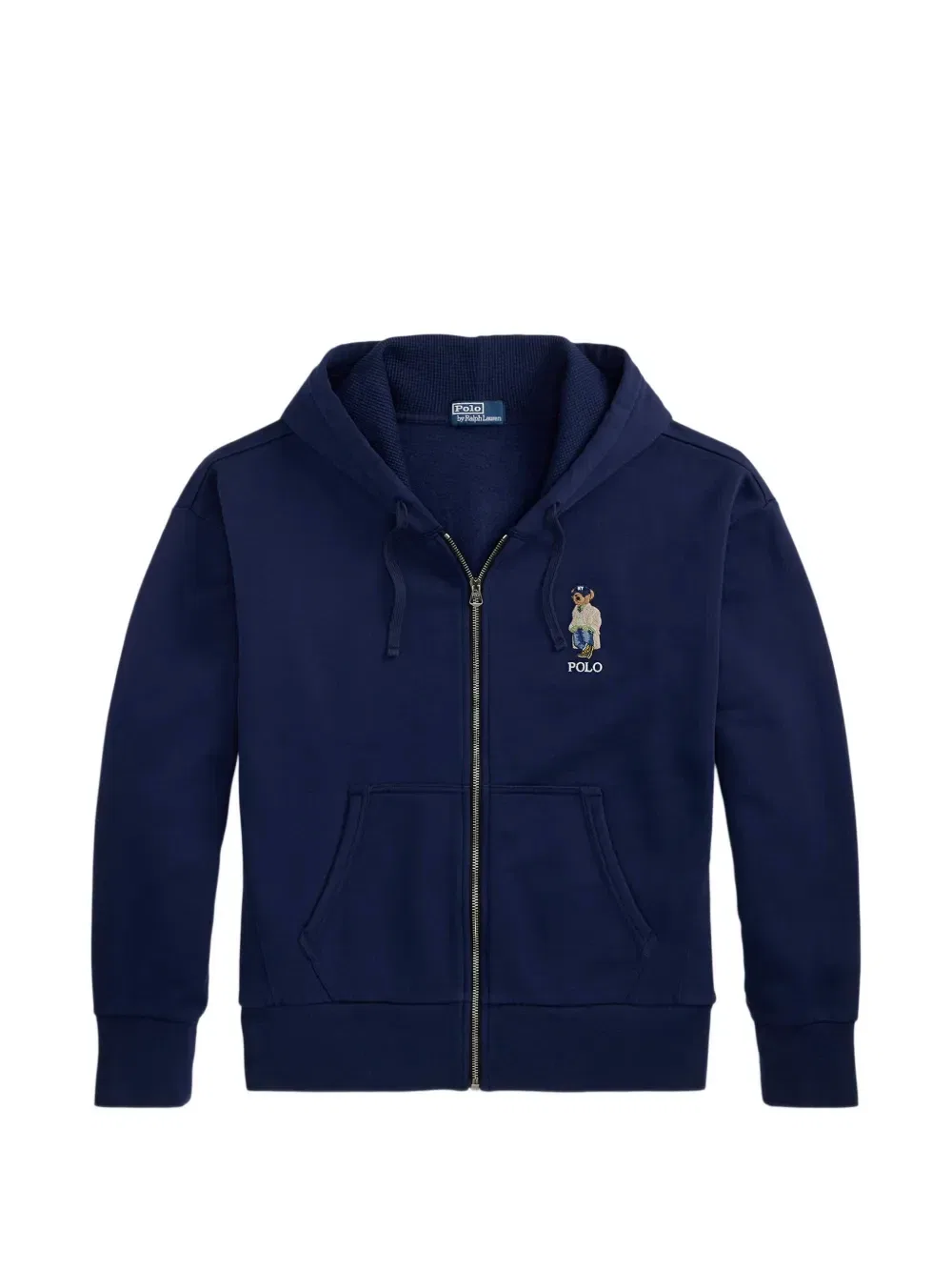 Худи Polo Bear на молнии Polo Ralph Lauren, синий