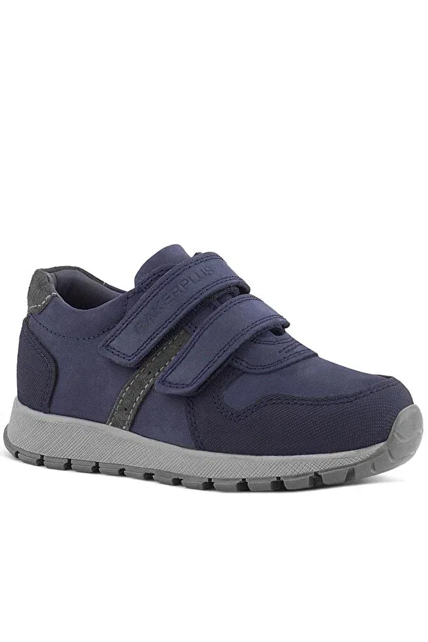 Детские спортивные туфли для мальчиков на шнуровке Rakerplus, Navy Blue — фото 2