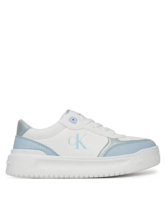 Кроссовки Low Cut Lace-Up Calvin Klein Jeans, белый