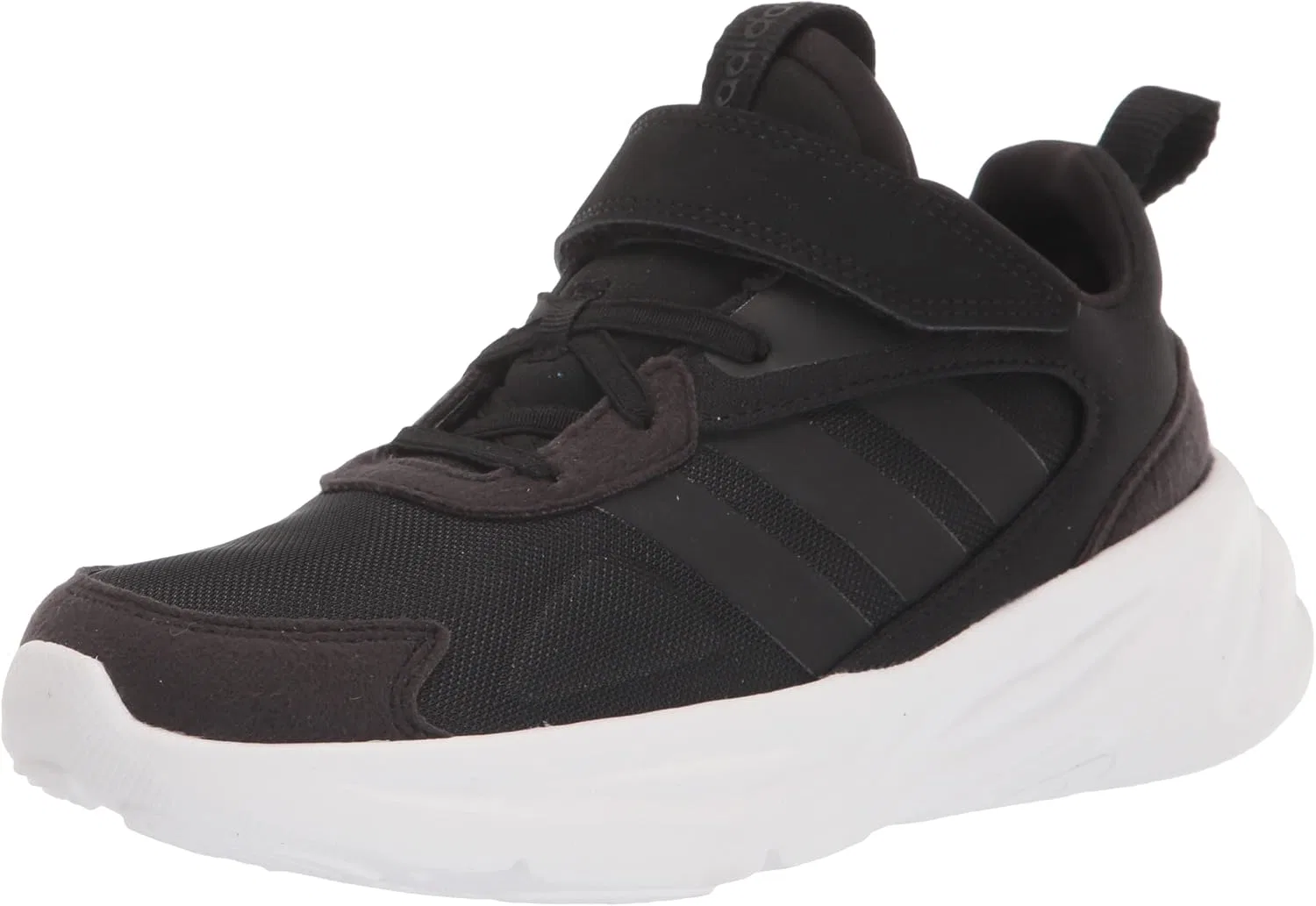 Детские кроссовки для мальчиков с эластичными шнурками Ozelle El Slip On, Black/Black/Carbon