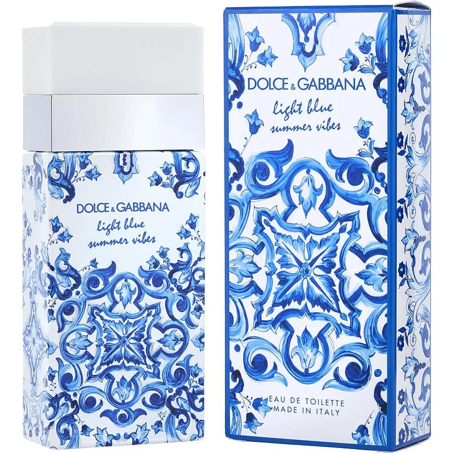 Туалетная вода летняя Light Blue Summer Vibes Dolce & Gabbana, 33 Oz