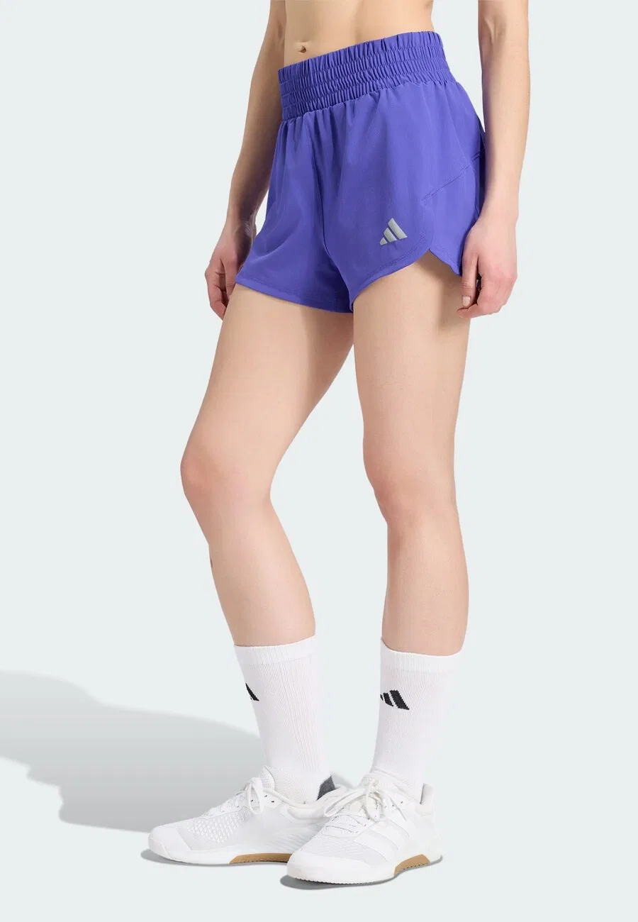 Спортивные шорты ADIDAS PERFORMANCE Regular Workout Pants 'Racer Pacer' фиолетового цвета — фото 2