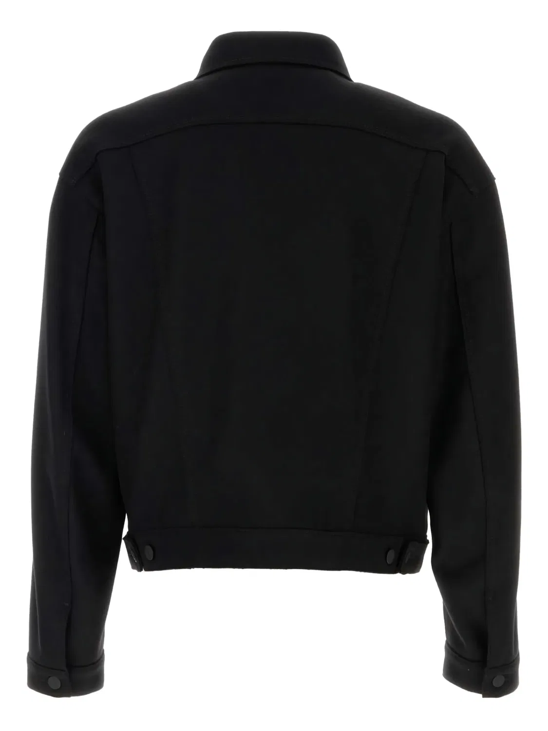Рубашка-куртка из смеси virgin wool DSQUARED2, черный — фото 2