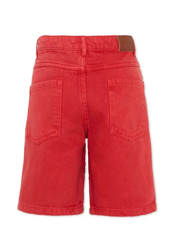 Шорты джинсовые Shorts Tru Trussardi Junior, красный — фото 2