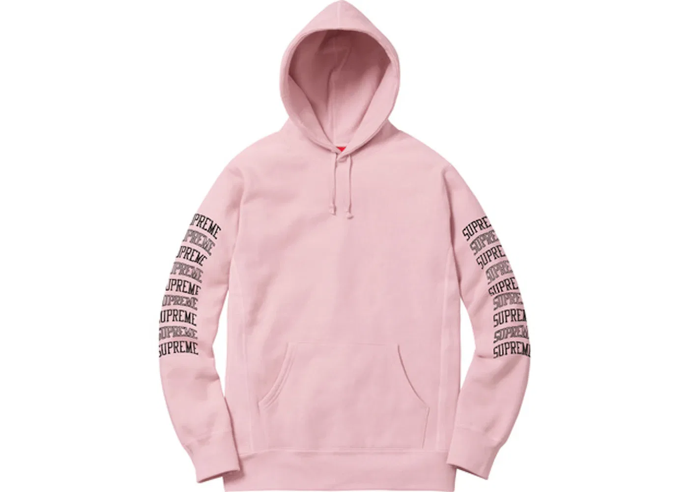 Мужской худи с принтом Supreme, Dusty Pink