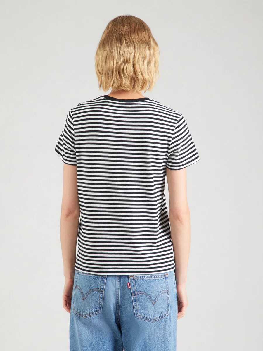 Футболка LEVI'S "Perfect" черного цвета — фото 3