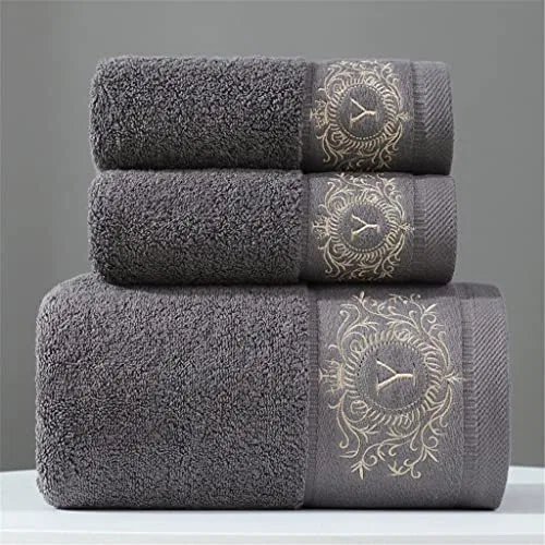 Набор полотенец Cotton Bath Towel, YANYUESHOP, 1 шт, 35x75 см, B