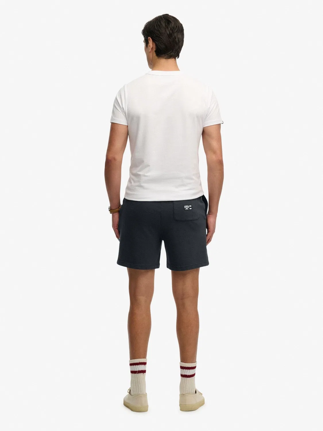 Шорты Essential Logo Classic Superdry, Navy Blue — фото 2