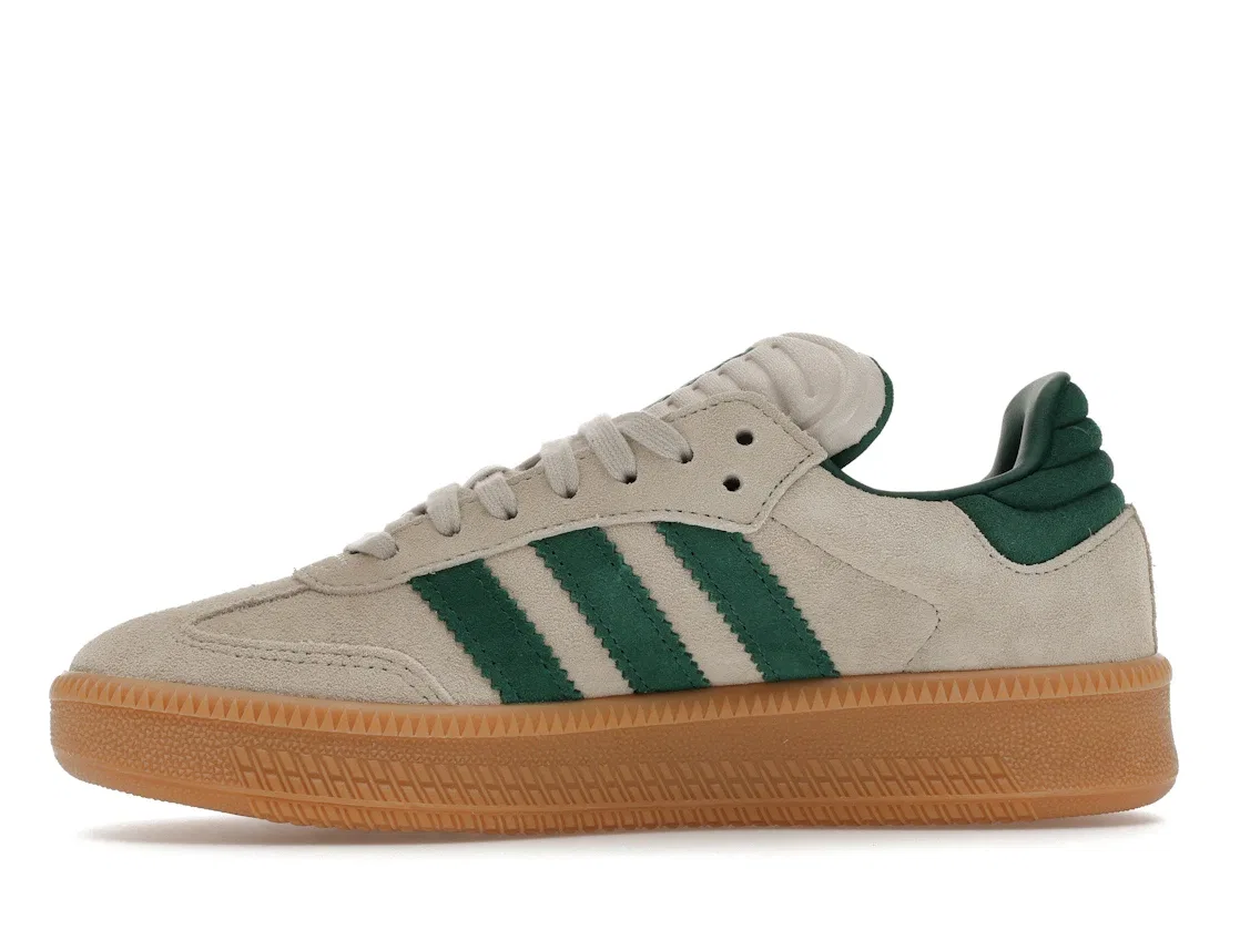 Детские кроссовки Lifestyle Adidas Samba XLG, Putty Grey/Collegiate Green/ Gum — фото 3